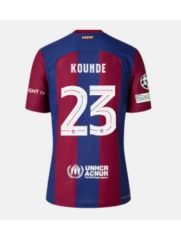 Barcelona Jules Kounde #23 Heimtrikot 2023-24 Kurzarm